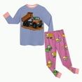 thumbnail image 5 of UAYOTSE Fleece Pajamas Sets for Teens Kids Boys Girls Soft Comfy Fluffy Pajamas Set Loose Plush Warm Flannel Spring Sleepwear,Sizes 4-5 Years, 5 of 5