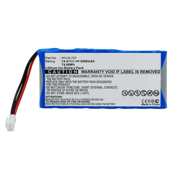 Batteries N Accessories BNA-WB-L9361 Medical Battery - Li-ion, 14.4V, 5200mAh, Ultra High Capacity - Replacement for Burdick TWSLB-004 Battery