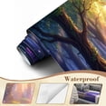 thumbnail image 4 of Wallpaper Magical Forest Glowing Light Purple Flowers Peel and Stick Wall Murals 69"H x 96"W Removable PVC Wall Paper Self-Adhesive Wall Paintings Art Decor for Bedroom Living Room, 4 of 7