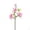 C001- Deep Pink, variant on Magnolia Flowers, Artificial Flower Stems, 36 In, Silk Flowers for Wedding, Table Decor Centerpieces, Home Decorations for Living Room, Coffee Table Decor, Cream Yellow, 1 Pc