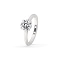 thumbnail image 3 of 1.5 CT Round Cut Diamond Cathedral Setting Ring In White Gold, Lab Grown Diamond Wedding Ring, Anniversary Ring for women, Gift for her, 3 of 4