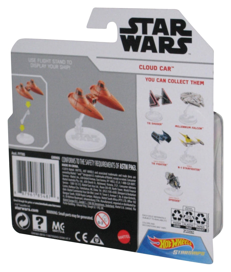 Star Wars Hot Wheels (2019) Cloud Car First Appearance Starships Toy Vehicle