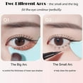 thumbnail image 5 of 2pcs Mascara Eyelash Shield Applicator Guard Tool, Eyeliner Eyeshadow Auxiliary Guard Tool Pads, Silicone Reusable Eyelash Tool Prevent Makeup Residue for Eye Makeup (Red), 5 of 6