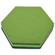 thumbnail image 5 of 10 Piezas / Juego Tablero Pegatina de Pared de Fieltro Hexagonal Tablero de Mensaje Casa 3D Multifuncional de Habitación para Niños Serie Verde, 5 of 5