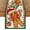 Green, variant on mubwai Gingerbread Candy Cane Christmas Table Runner, Seasonal Winter Kitchen Dining Table Decoration for Home Party Decor 13x48 Inch