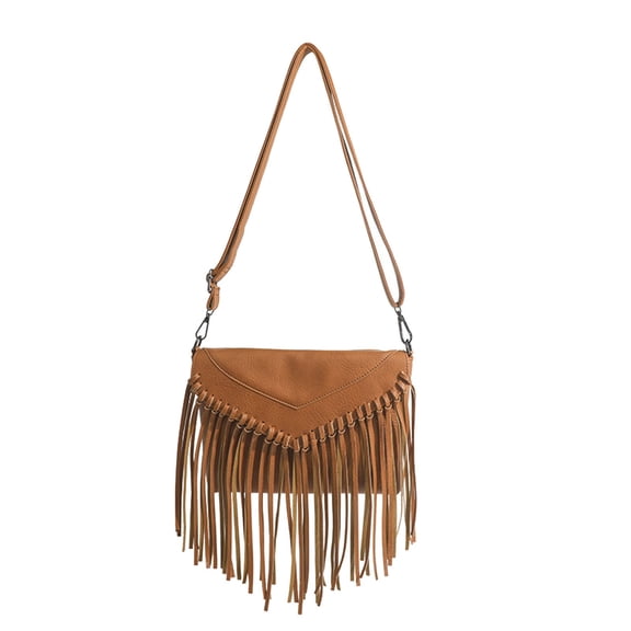 Women's Fringe Crossbody Tassel Purse Envelope Handbag Western Sling Shoulder Bag