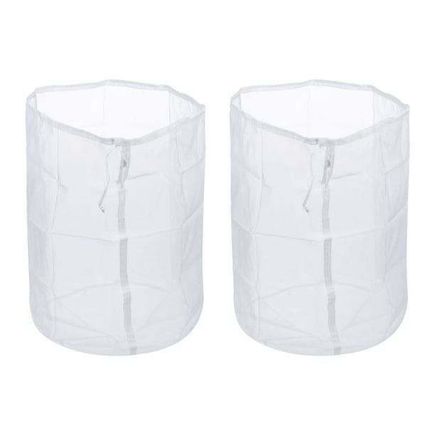 200 Malla Pintura Filtro Bolsa 17.7 Diámetro Nylon Colador con Cordón para Filtrado Pintura, Gasolina, Combustible, Casera Cerveza Elaboración 2uds