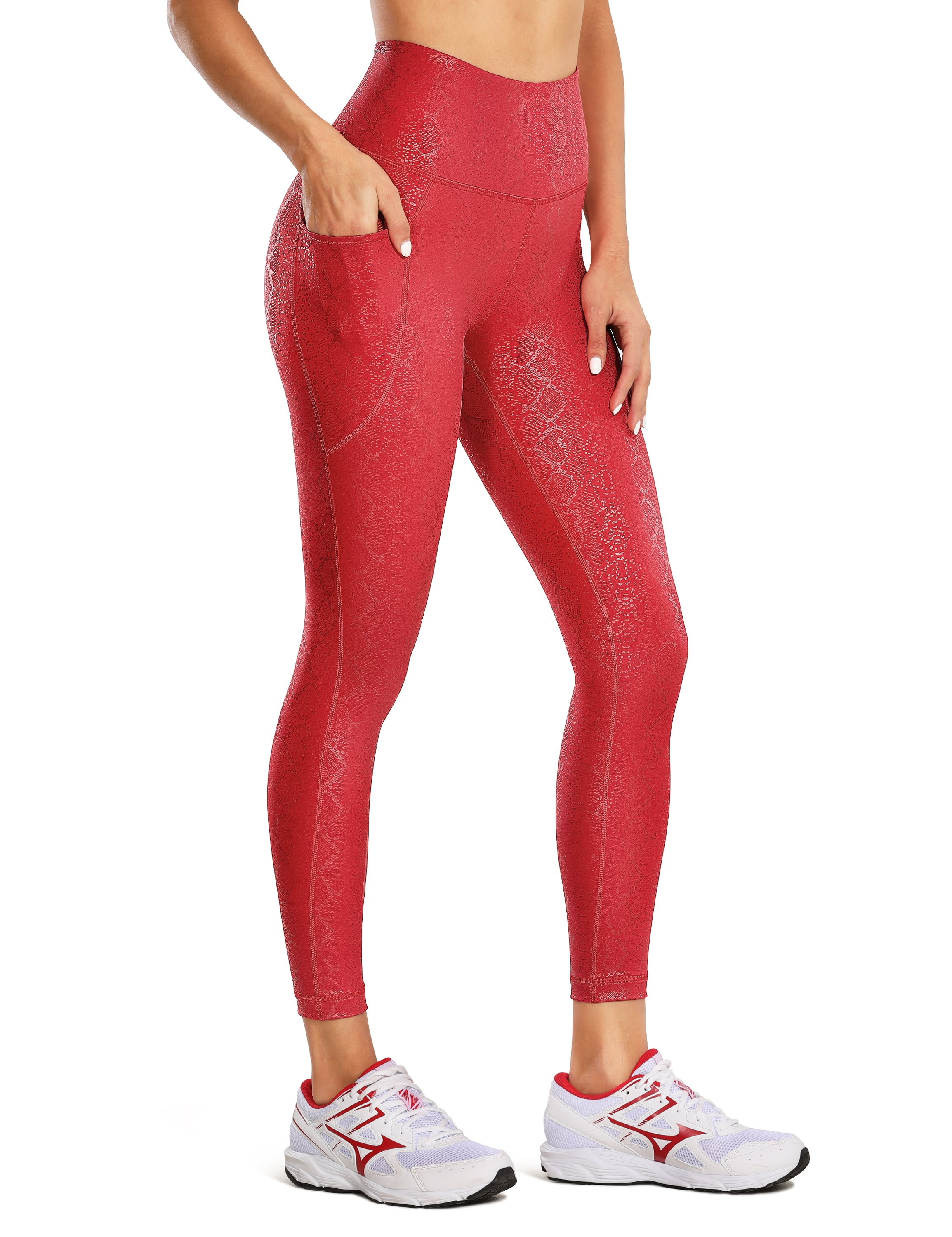 Leather Look Workout Leggings