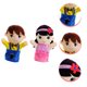 thumbnail image 3 of 2 marionetas de peluche de tela con forma de miembros de la familia, muñecos de mano educativos., 3 of 7