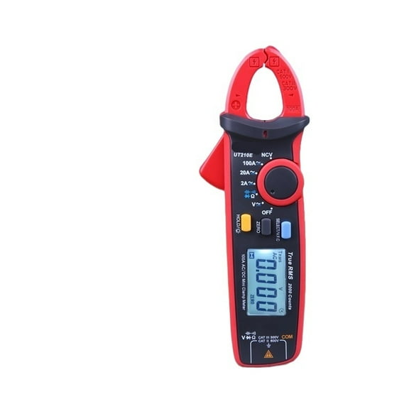 Mini Clamp Meter UT210E Digital True RMS AC/DC Current Voltage Tester VFC Capacitance Non Contact
