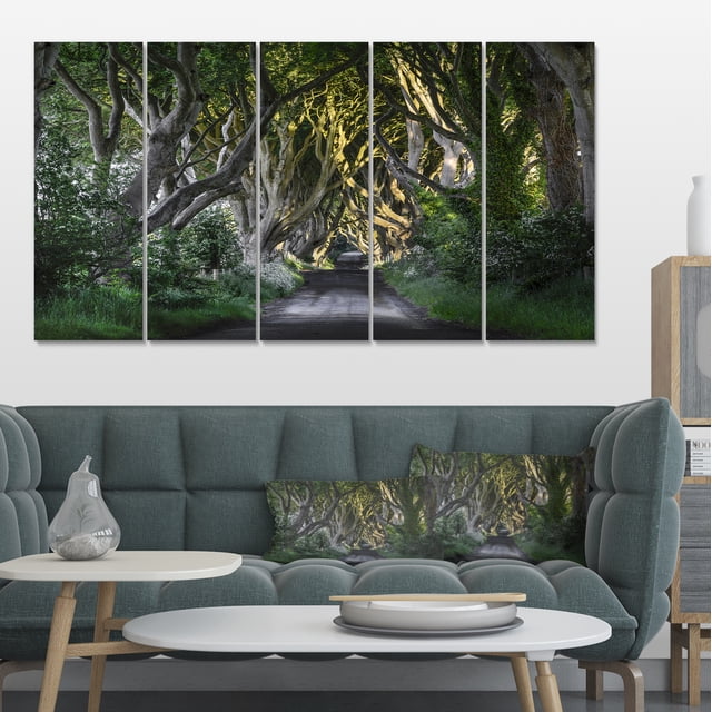 The Dark Hedges Ireland Landscape - Photography Canvas Art Print