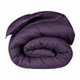 thumbnail image 2 of Superior Striped Reversible Down Alternative Comforter, Plum, Twin/Twin XL, 2 of 13