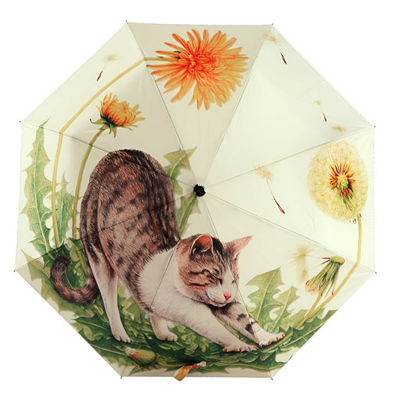 GASTROPOD Umbrellas for Rain,Bright Kids Umbrella Travel Umbrella Compact,Comfortable Grip Handle Mini Umbrella,Style1