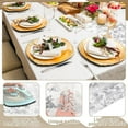 thumbnail image 5 of Tutuviw 1 Pieces Metallic Table Runner Mesh Table Runners11in x 354in, Glitter Table Centerpieces Runner Roll for Party Bridal Wedding Decorations Bridal Shower, Silver (Christmas Gift), 5 of 8