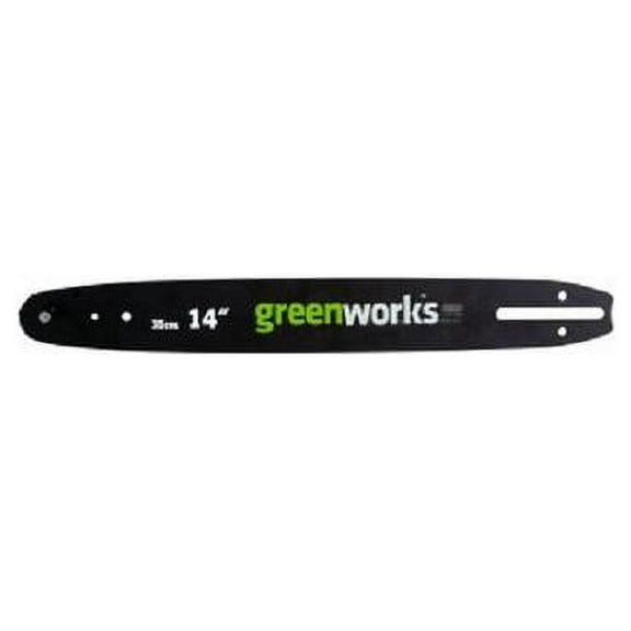 Greenworks 29102 Replacement Chain Saw Bar, 14-Inch