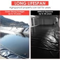 thumbnail image 7 of QinaQin ​​15x20 Ft Pond Liner,20 Mil Thickness,Pliable & Durable Lldep Material,Easy Cutting & Uv Resistant,for Features,Fountains and Water Gardens,Black, 7 of 7