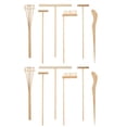 thumbnail image 1 of KAKOWELY Mini Garden Rake 2 Sets/12pcs Zen Garden Rake Professional Tea Art Garden Sandbox Tools Kit7.09"X4.53"X0.39", 1 of 4