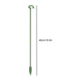 thumbnail image 3 of Estaca de soporte para plantas Soporte de flores de jardín multiusos Espiral doble de metal (48 cm), 3 of 3