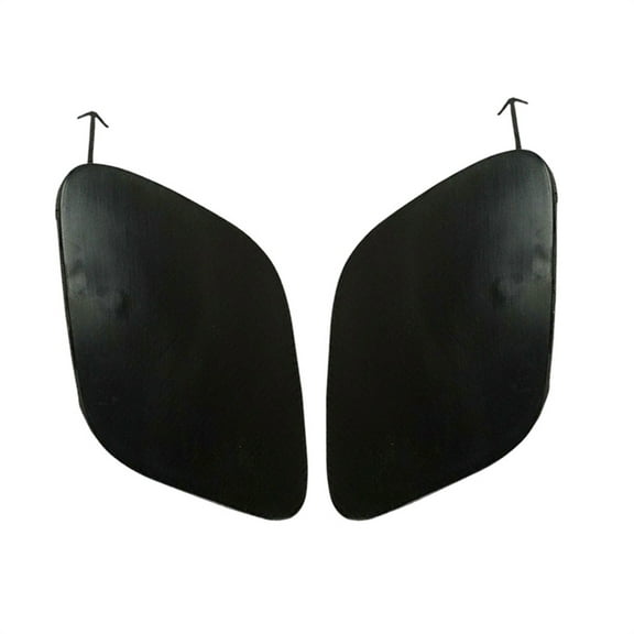 Tow Hook Eye Cap Cover 2 Pcs Left   Right Primed For Toyota Prius 2019-2021