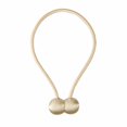thumbnail image 1 of 2 Piezas De Correas De Cortina Hebilla Magnética para Cortina Accesorios De Brida De Cable Perforado Libre Clip De Anillo De Decoración del Hogar Beige ER, 1 of 5