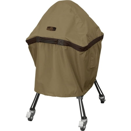 Classic Accessories Hickory Ceramic Barbecue BBQ Grill Patio Storage Cover, Large, Tan