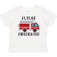 thumbnail image 3 of Inktastic Future Firefighter Red Fire Truck Engine Boys or Girls Baby T-Shirt, 3 of 5