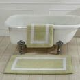 thumbnail image 5 of Better Trends 24" x 40" Bathroom Rugs Mat 100% Cotton Soft Bath Rug Water Absorbent Reversible Washable for Bathroom Floor Decor, Laundry Room Hotel Multi Collection - Gray/White, 5 of 5