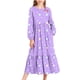 thumbnail image 2 of Vestido infantil de poliéster con cuello redondo, manga larga y bolsillos laterales., 2 of 6