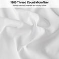 thumbnail image 6 of Lirex Pillow Cases Brushed Microfiber King Size 20x36, Set of 2, White, 6 of 6