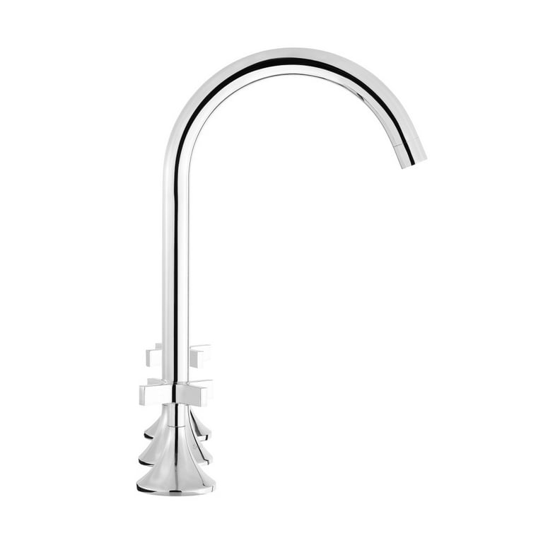 Daxton 8 in. Widespread, Cross Handle, Bathroom Faucet in