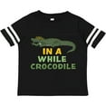 thumbnail image 3 of Inktastic In a While Crocodile with Cool Green Crock in Sunglasses Boys or Girls Toddler T-Shirt, 3 of 5