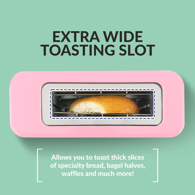 MyMini Single Slice Toaster, Pink - Walmart.com