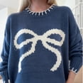 thumbnail image 4 of Suéter de punto cálido para mujer, perfecto para Navidad, 4 of 4
