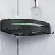 thumbnail image 2 of Estante de baño de esquina para montar en la pared, de aluminio inoxidable, autoadhesivo, sin taladros, acabado mate, gran espacio de almacenamiento, diseño de drenaje, ganchos incluidos para ducha, 2 of 5