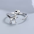 thumbnail image 3 of Adjustable Dinosaur Ring Creative Dinosaur Modeling Ring Hand Jewelries, 3 of 8