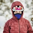 thumbnail image 3 of Masque Facial pour Hommes, Masques pour Femmes Cache-Cou Masque Facial de Ski pour Hommes et Femmes Foulard Douce Coupe-Vent Temps Froid pour Randonnée Vélo Course Masque Facial pour Femmes, Foulards pour Femmes, 3 of 4