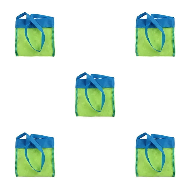 Vogacara Bolsa de malla de playa Bolsa de arena plegable para juguetes Bolso de almacenamiento Senderismo Piscina Bolsa de hombro Bolsas de transporte Type2 NO2 Vogacara CBP314520