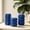 Dark Blue, variant on Pillar Flameless Candles with Remote Control–Battery Operated LED Candles Lamp for Wedding Holiday Table Home Decorations,Sets of 3