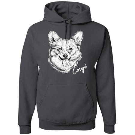 Cute Corgi Dog Lover Pet Owner Animal Lover Graphic Hoodie Sweatshirt