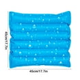 thumbnail image 2 of Tyidzon Summer Cooling Mat Reusable Ice Cushion Cool Ice Pillow Cushion Chair Pad, Pet Cushion, Summer Ice Pad for School Office Travel Home (14.17" x 14.17"), 2 of 6