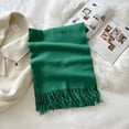 thumbnail image 2 of Pisexur Scarfs for Women Fashion Lightweight Solid Colors Wrap Shawl for Fall Winter & Ladies Spring and Autumn Literary Fashion Temperament Solid Color Scarf, 2 of 3