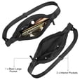 thumbnail image 3 of Small Nylon Crescent Crossbody Bag  Half Moon Shape Bag  Dumpling Bag with Adjustable Strap, 3 of 6