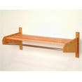 thumbnail image 1 of Wooden Mallet 36SCRLO 36 in. Oak Coat and Hat Rack in Light Oak, 1 of 4