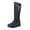 Blue, variant on Fesfesfes Fuzzy Boots for Women Warm Thick Cotton Down Cloth Space Cotton High US:7(39)