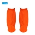 thumbnail image 3 of Unique Bargains Waterproof Shoe Covers, Rain Shoe Cover Snow Boot Covers, M, Orange, 3 of 5