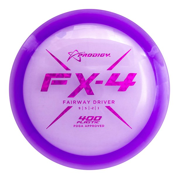 Prodigy Disc 400 FX4 Premium Disc Golf Fairway Driver Understable