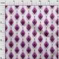 thumbnail image 3 of oneOone Cotton Silk Purple Fabric Ikat Sewing Craft Projects Fabric Prints By Yard 42 Inch Wide, 3 of 5