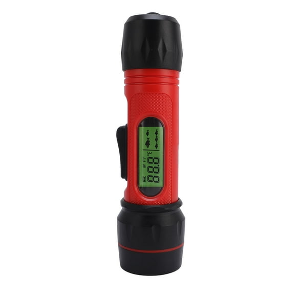 Ice Fishing Fish Finder, 200KHZ IP68 Water Resistant Sonar Portable Fish Finder LCD Screen ABS  for Offshore