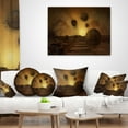thumbnail image 4 of Designart Stones From Space - Abstract Throw Pillow - 16x16, 4 of 5