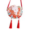 thumbnail image 2 of guohui Chinese New Year Purse Happy New Year Money Pouch Embroidery Crossbody Bag B, 2 of 9